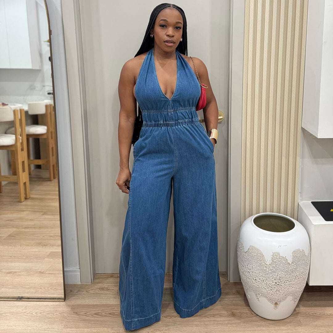 Esme denim jumpsuit