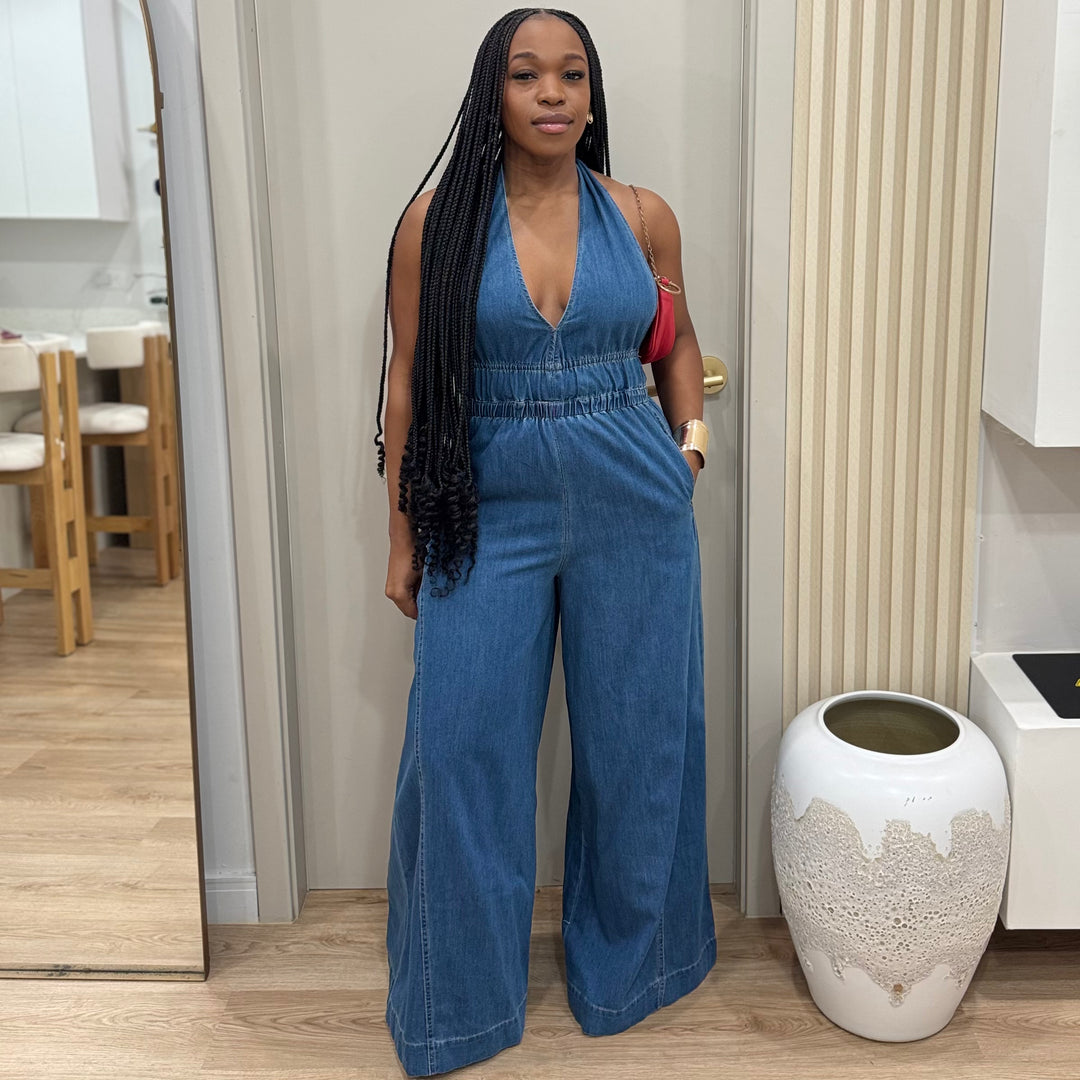 Esme denim jumpsuit