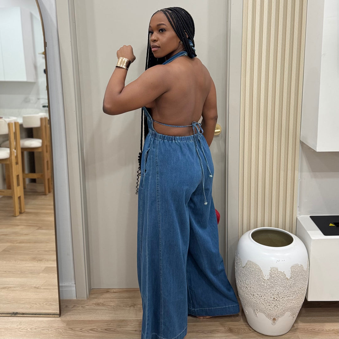 Esme denim jumpsuit