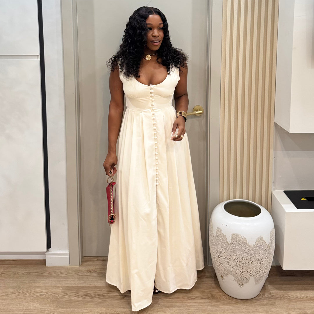 Matcha ease maxi dress