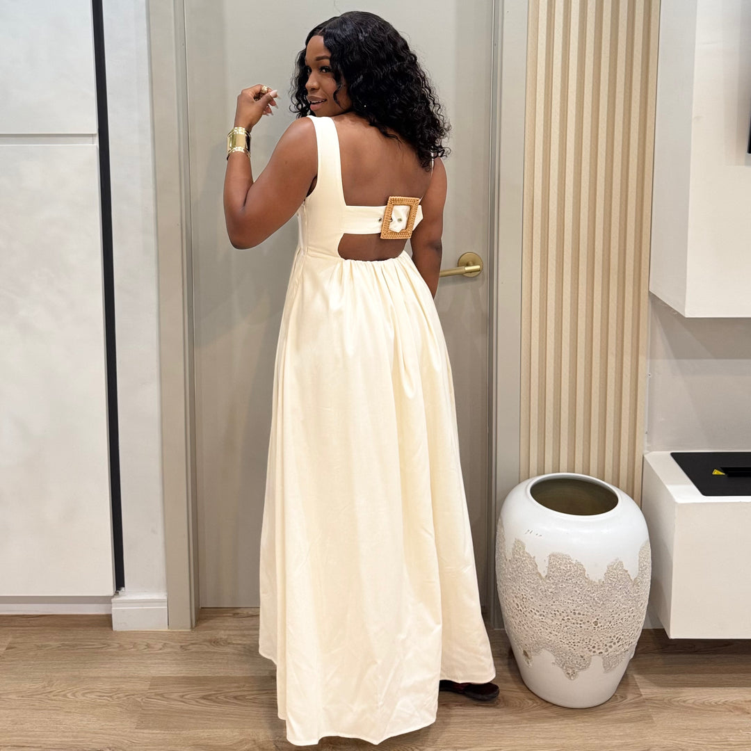 Matcha ease maxi dress