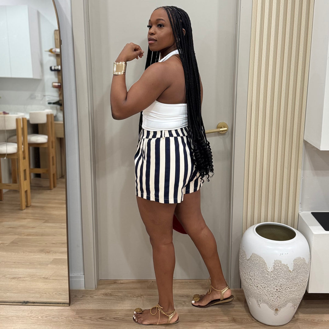 Mila stripe shorts