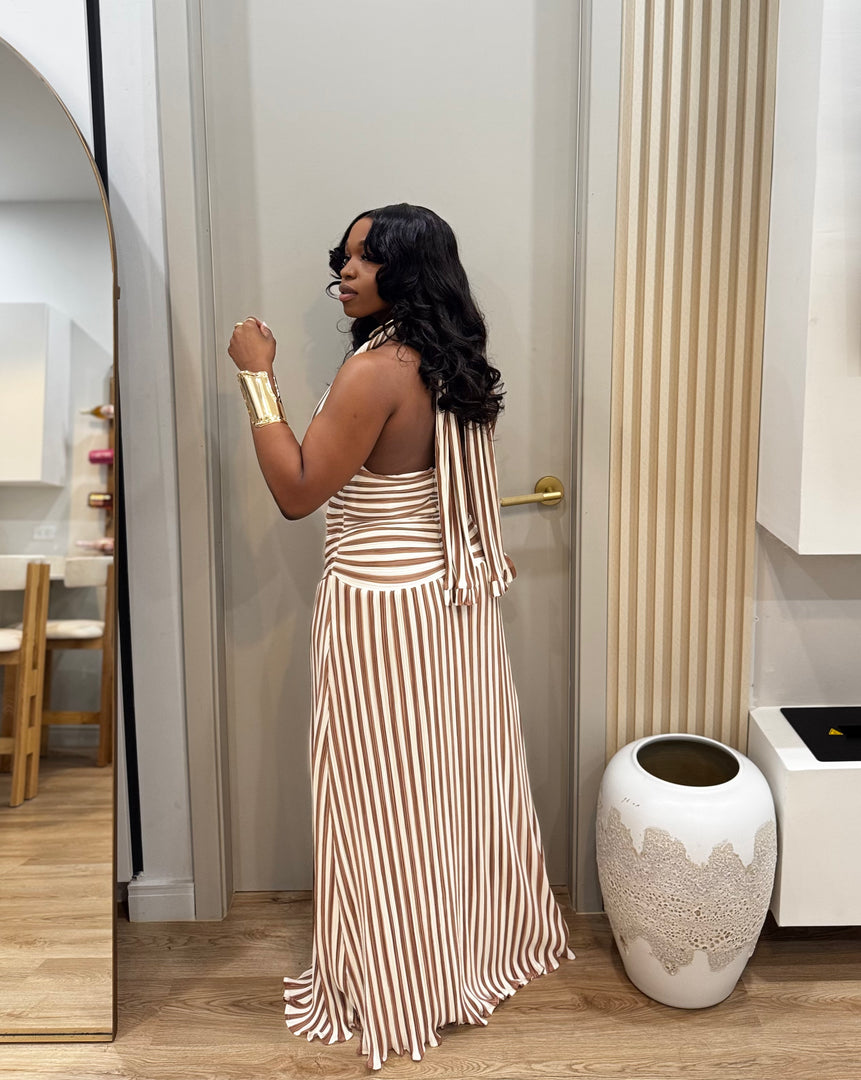 Yareli  stripe maxi