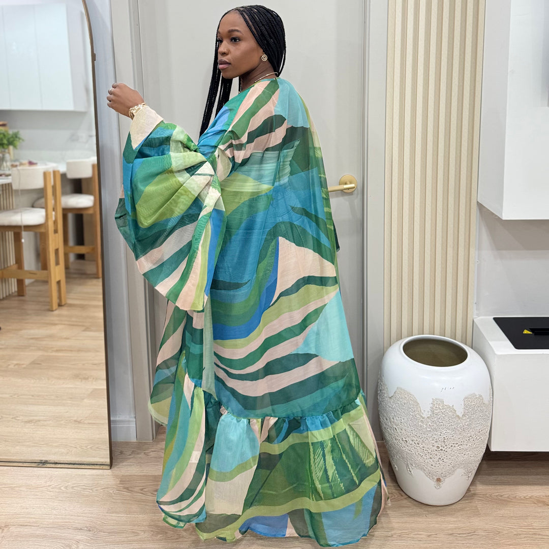 Bora Bora printed coverup