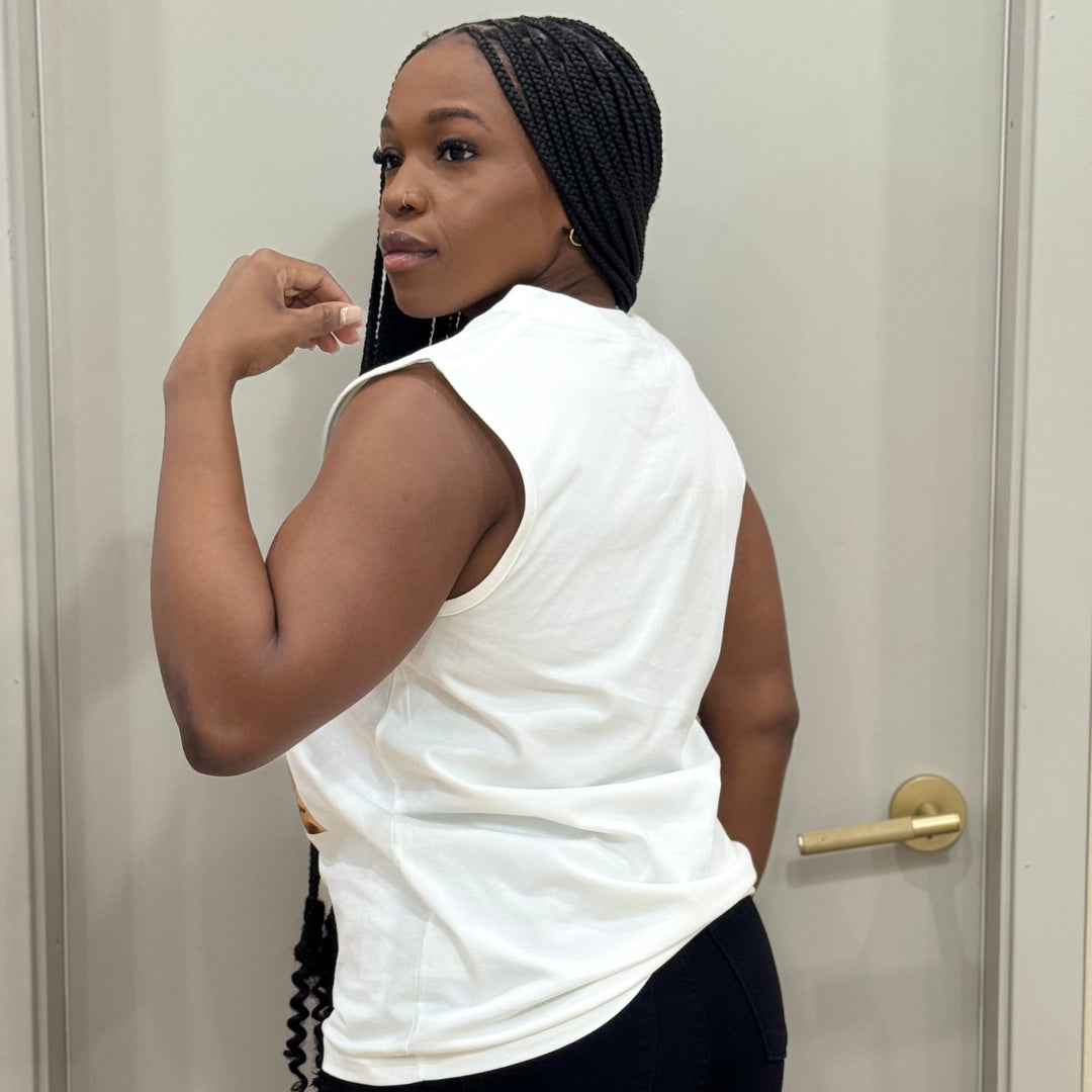 Miss Attitude muscle tee