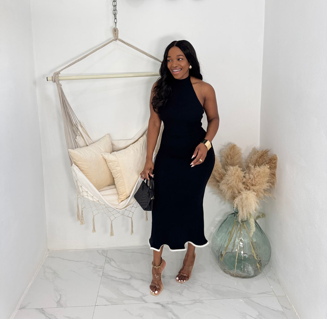 Easy Tide knit midi dress