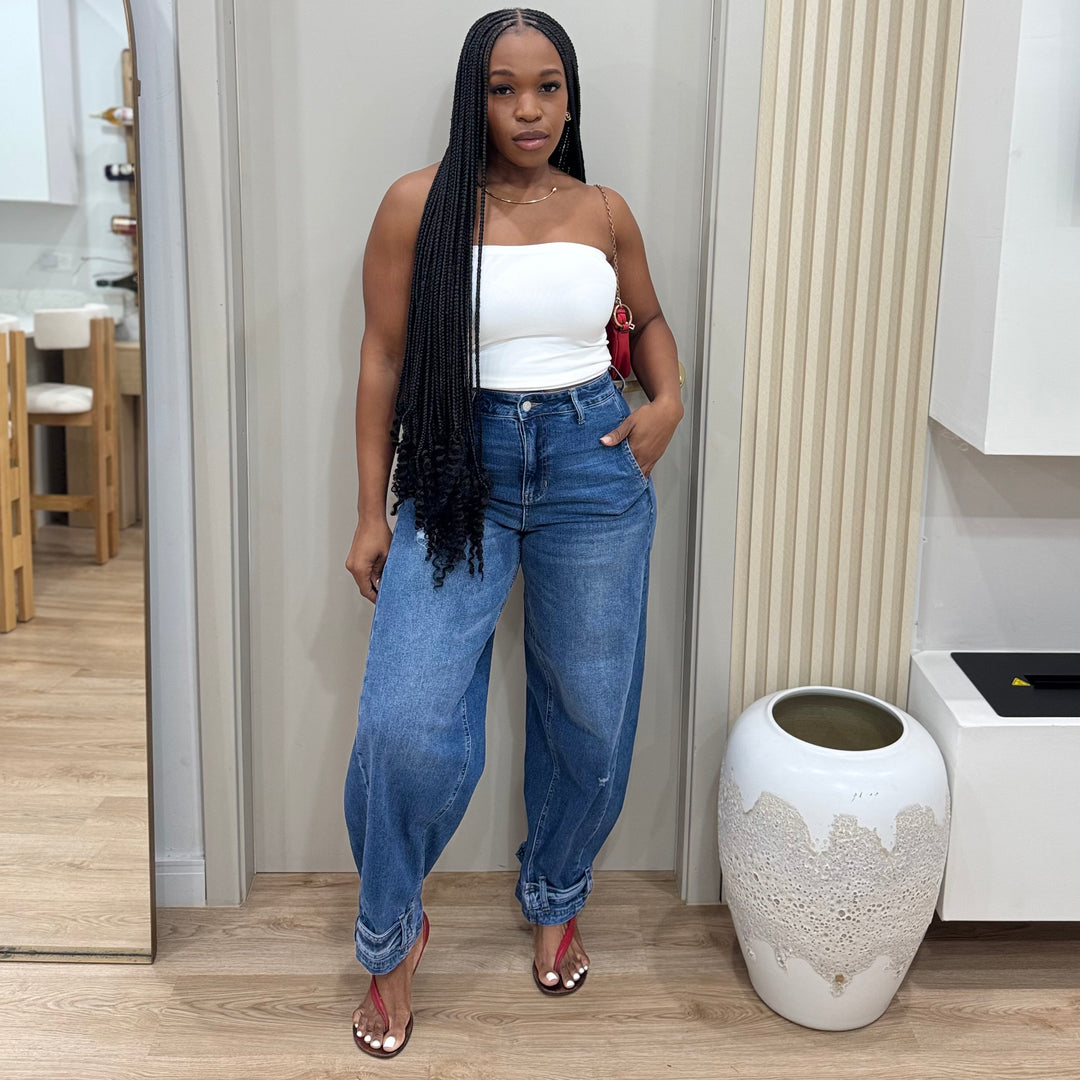Ms Baddie  baggy jeans