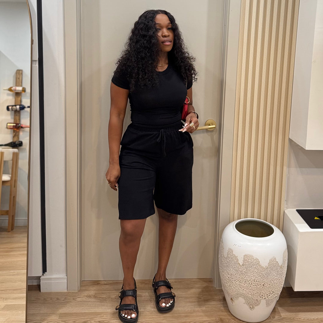 Chole Bermuda  cotton set