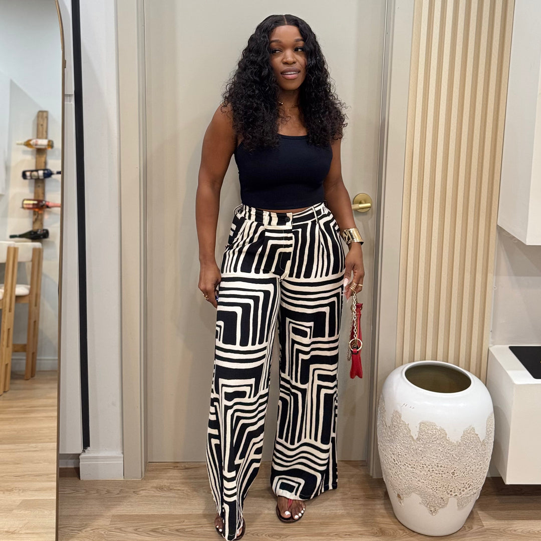 Seville printed pants
