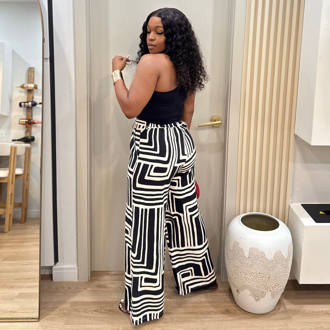 Seville printed pants
