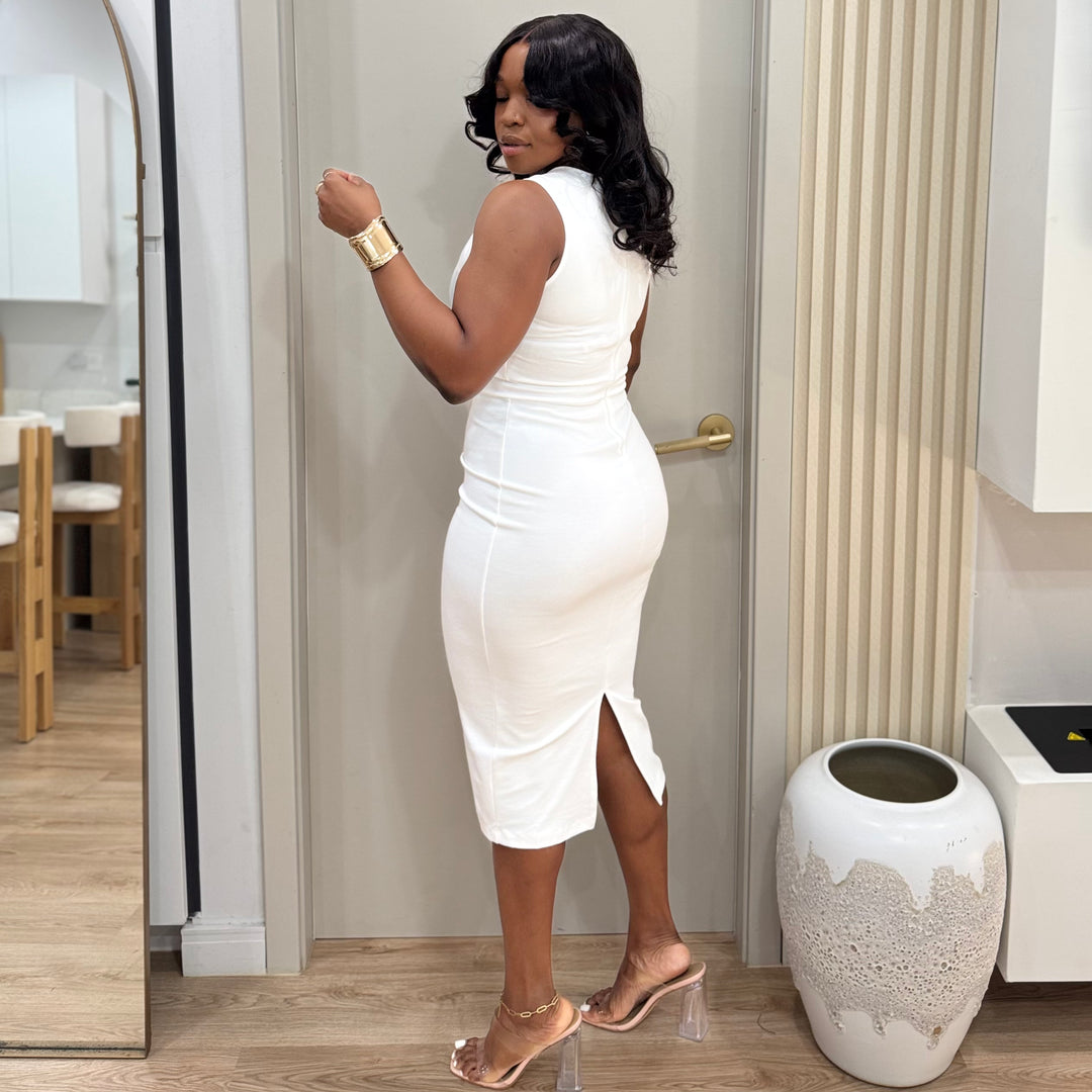 Adelaide Knot midi dress