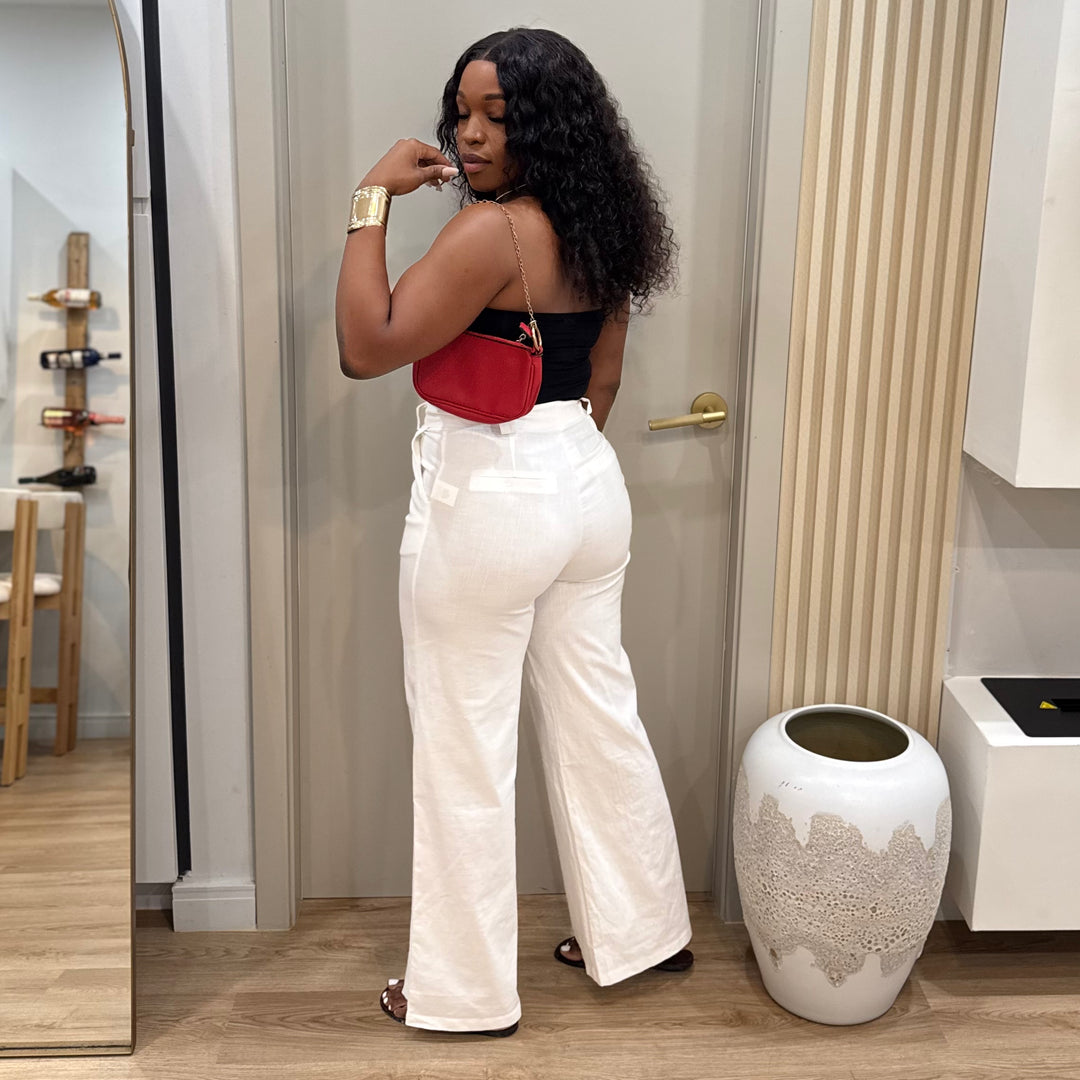 Ivelle cotton linen pants