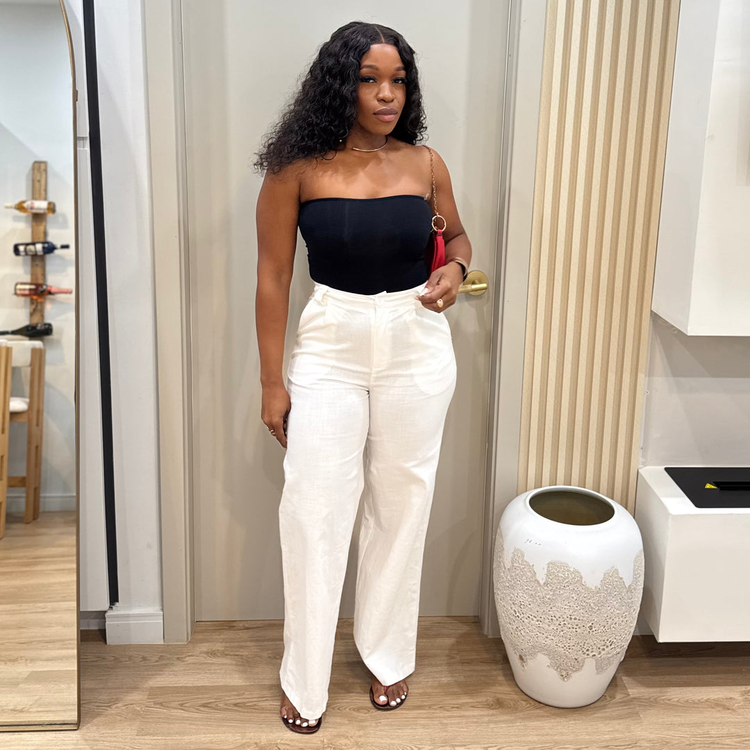 Ivelle cotton linen pants