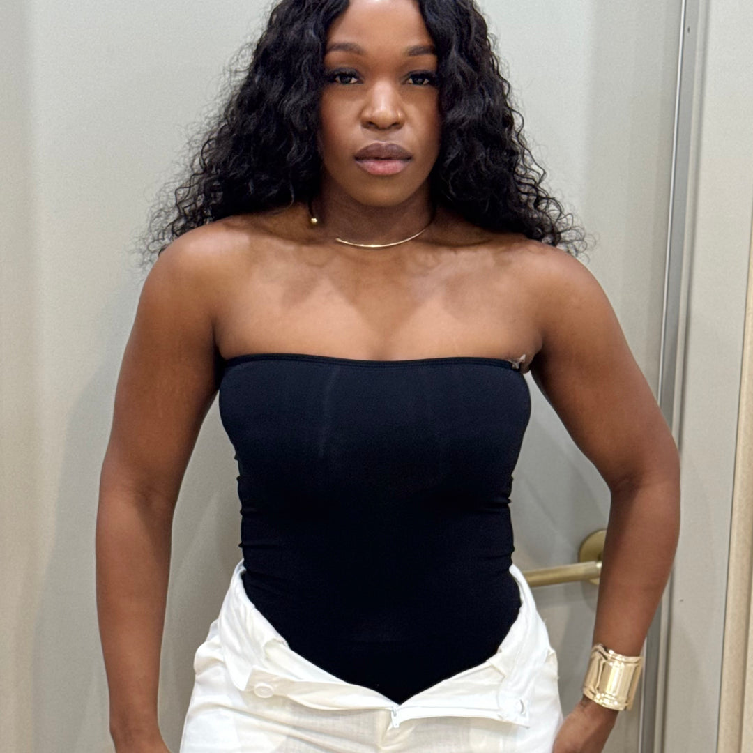 Staple tube bodysuit