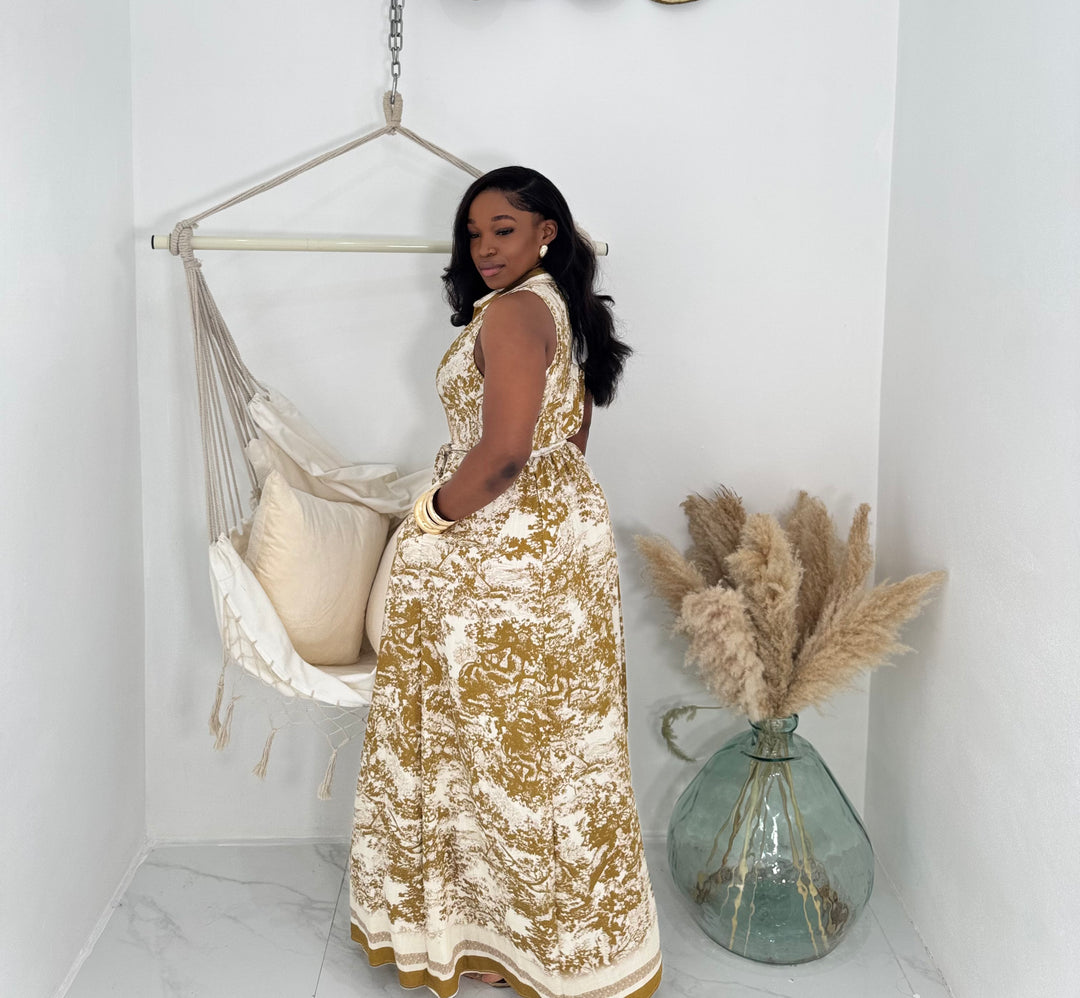Zola printed Maxi dress