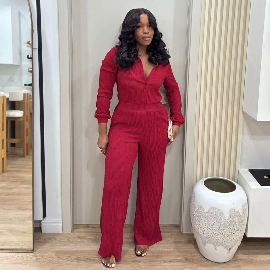 Luric long sleeve jumpsuit