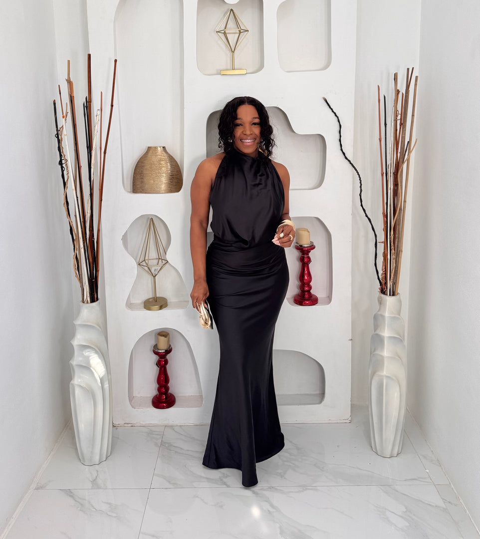 Aveille cowl front maxi dress