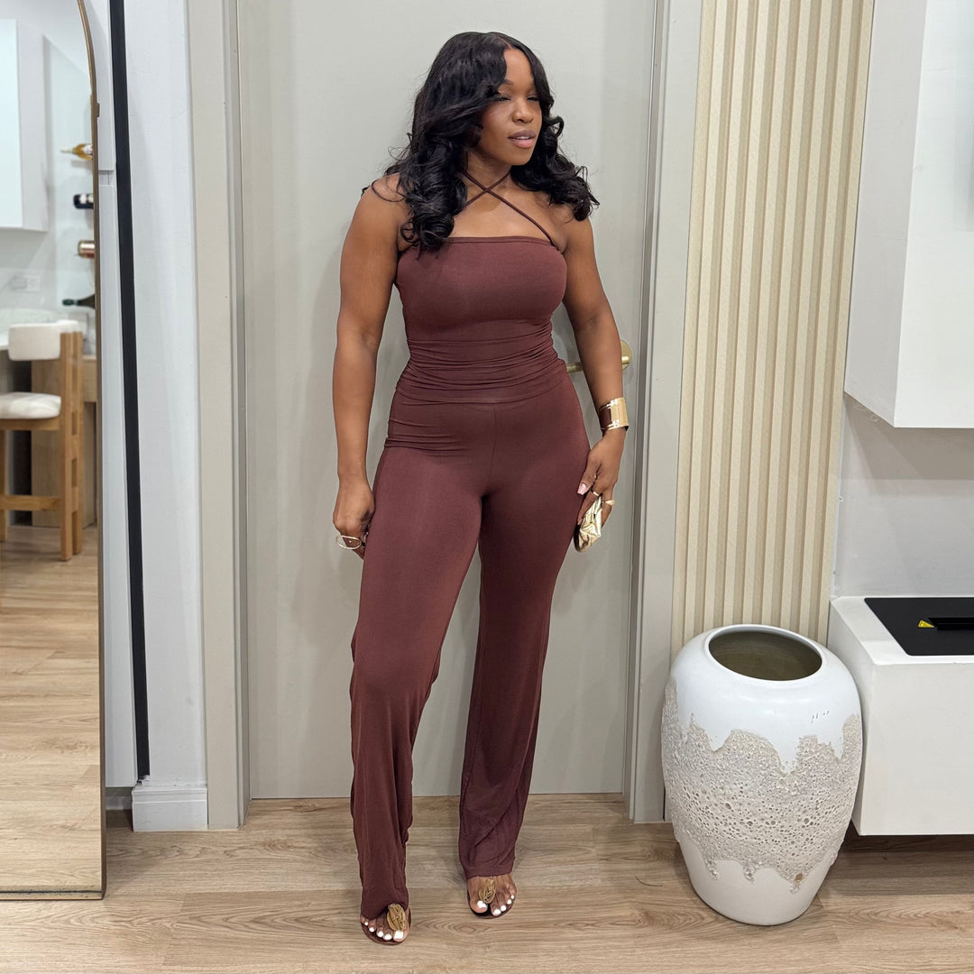 Fiona wide leg jumpsuit