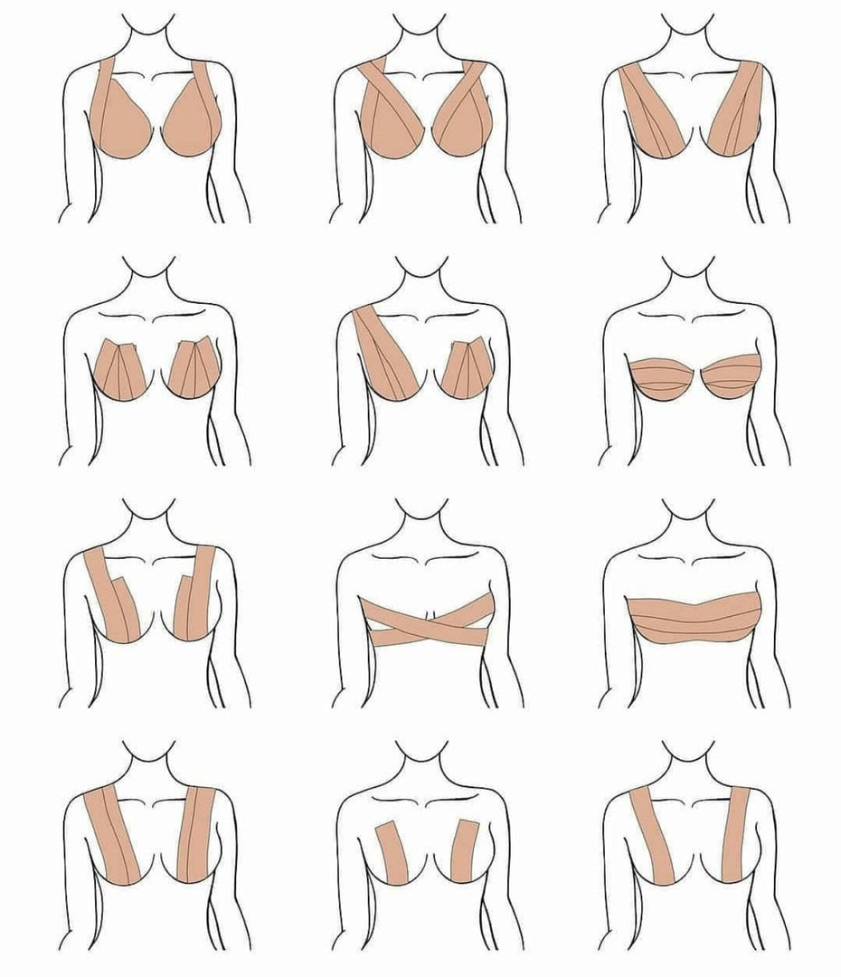 Snatched breasttape 4inch