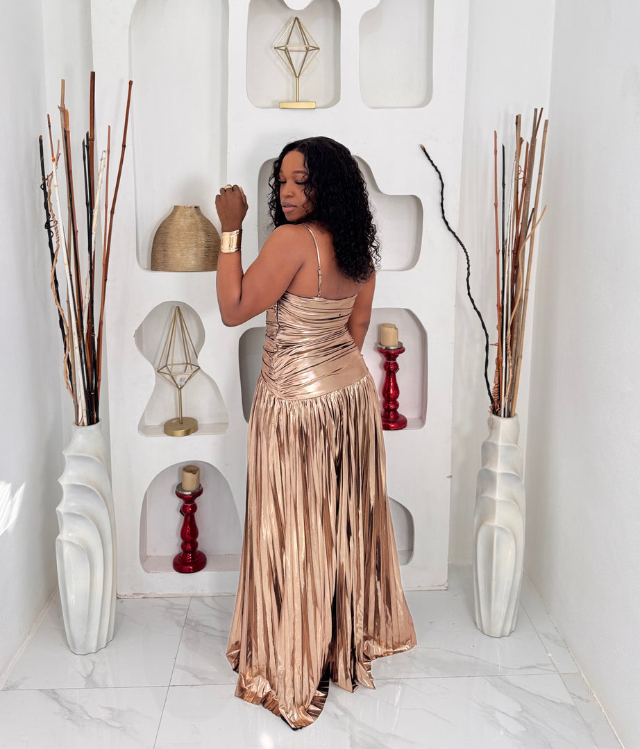 Champagne Nights maxi dress