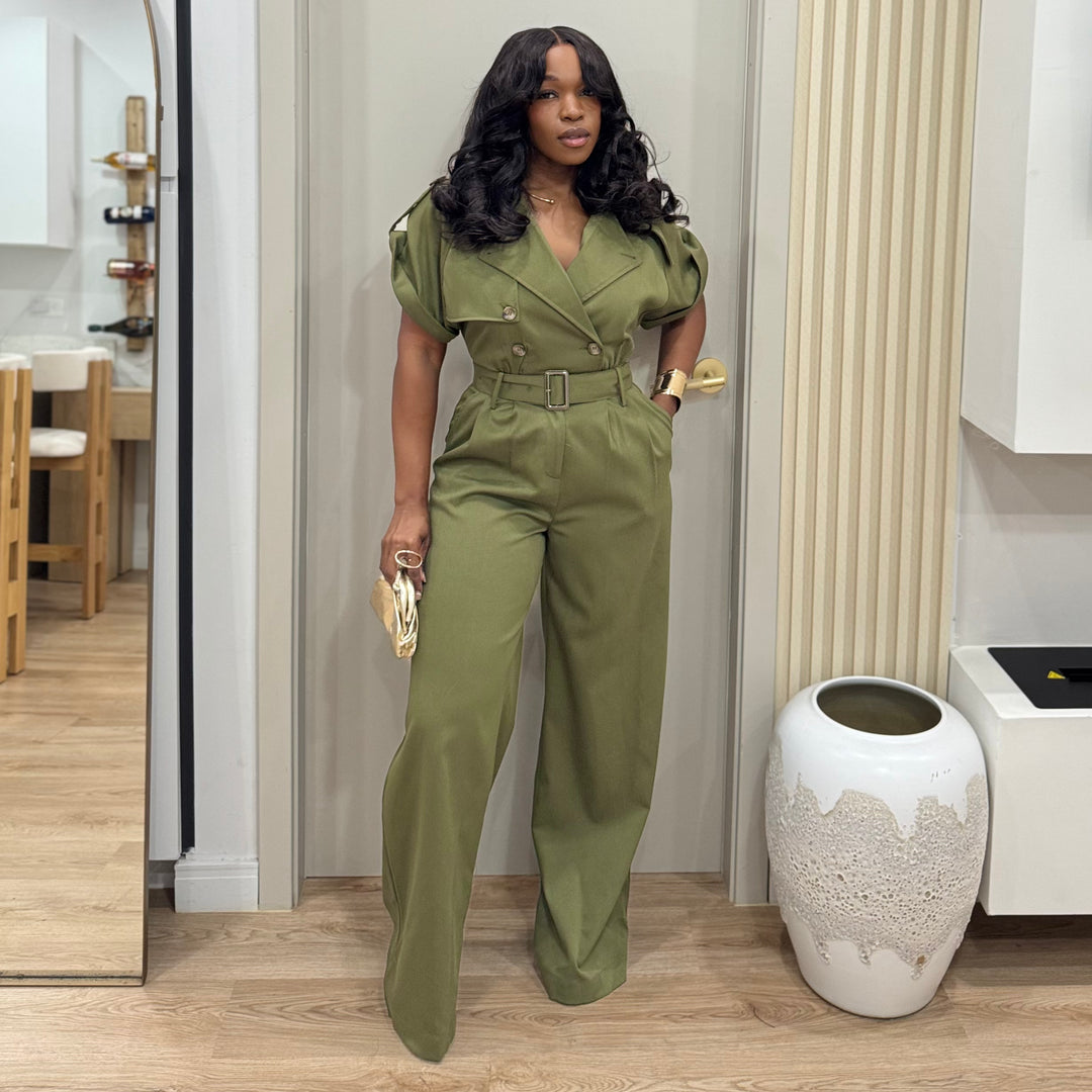Poised in Power Jumpsuit