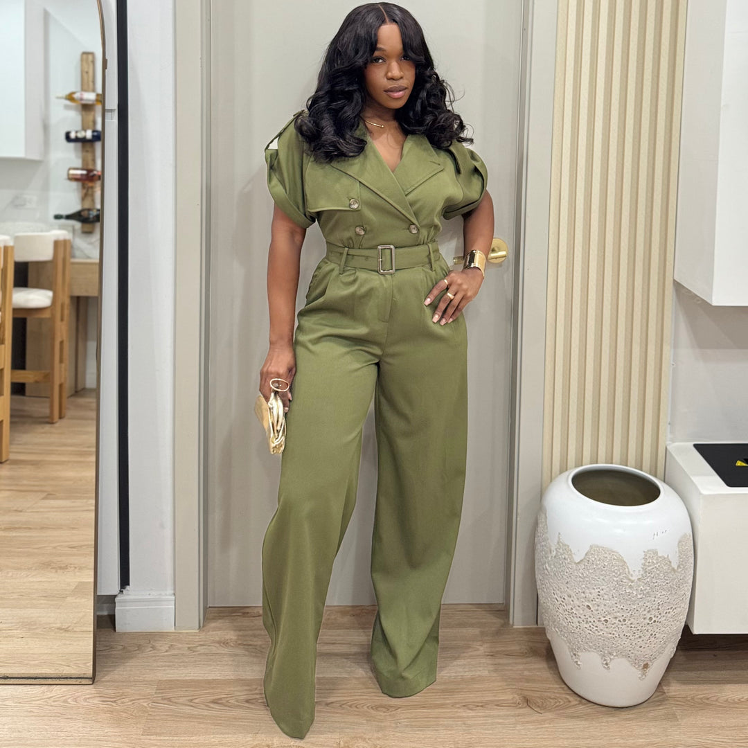 Poised in Power Jumpsuit