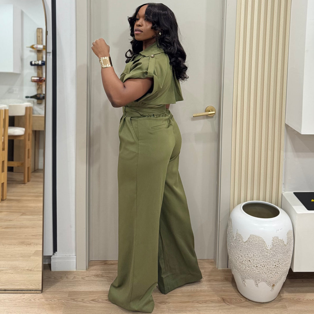 Poised in Power Jumpsuit