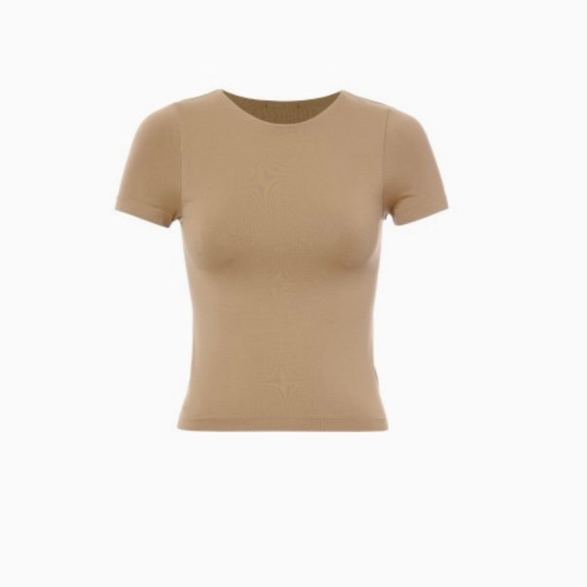 Signature round neck tee