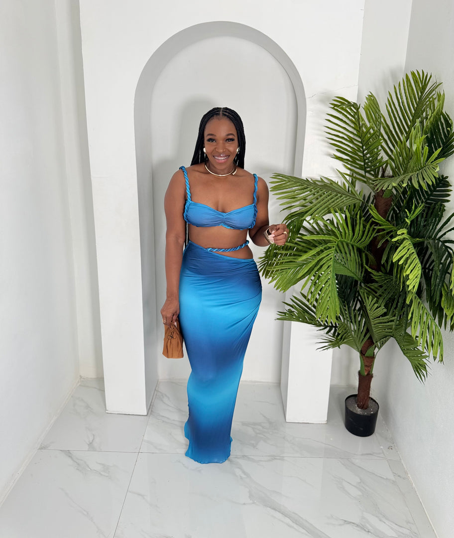 Resort Rush 2 piece skirt set