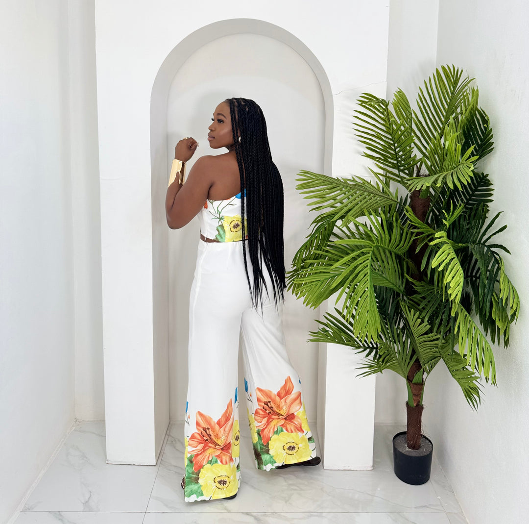 Tropic Heiress 2 piece pants set