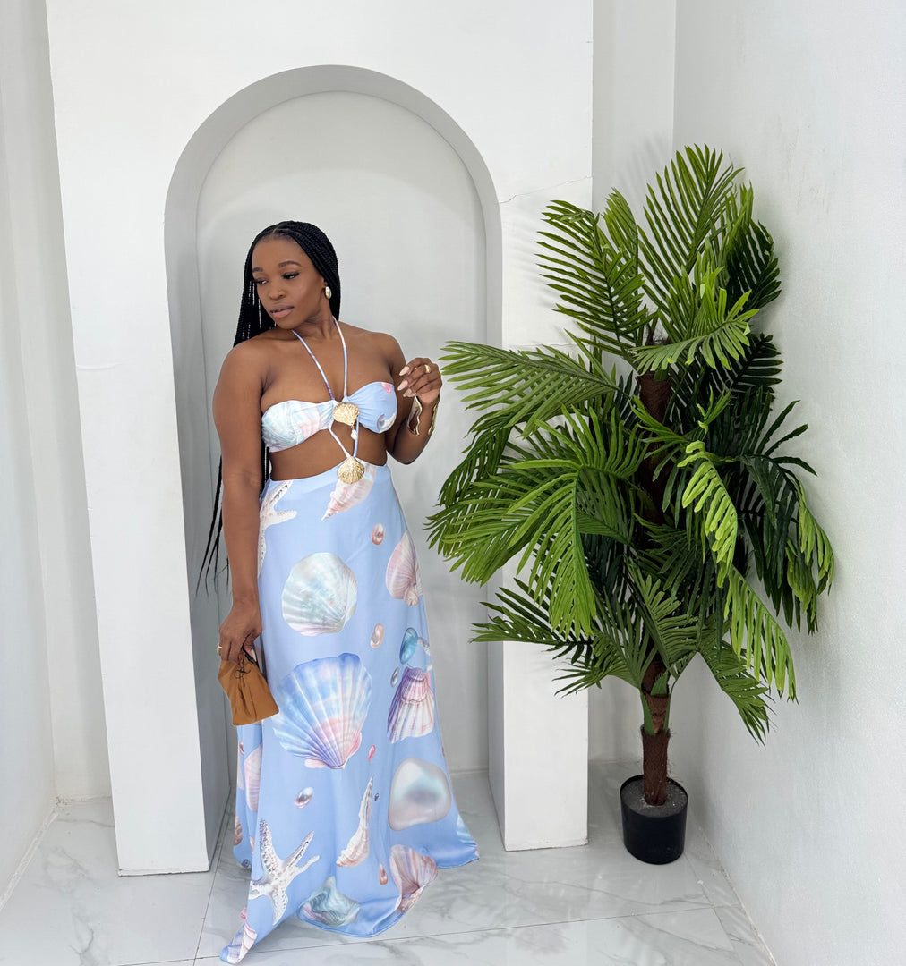 Marina Mood seashell maxi