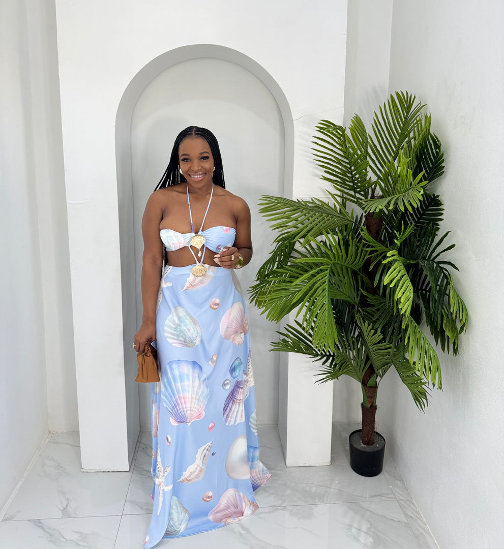 Marina Mood seashell maxi