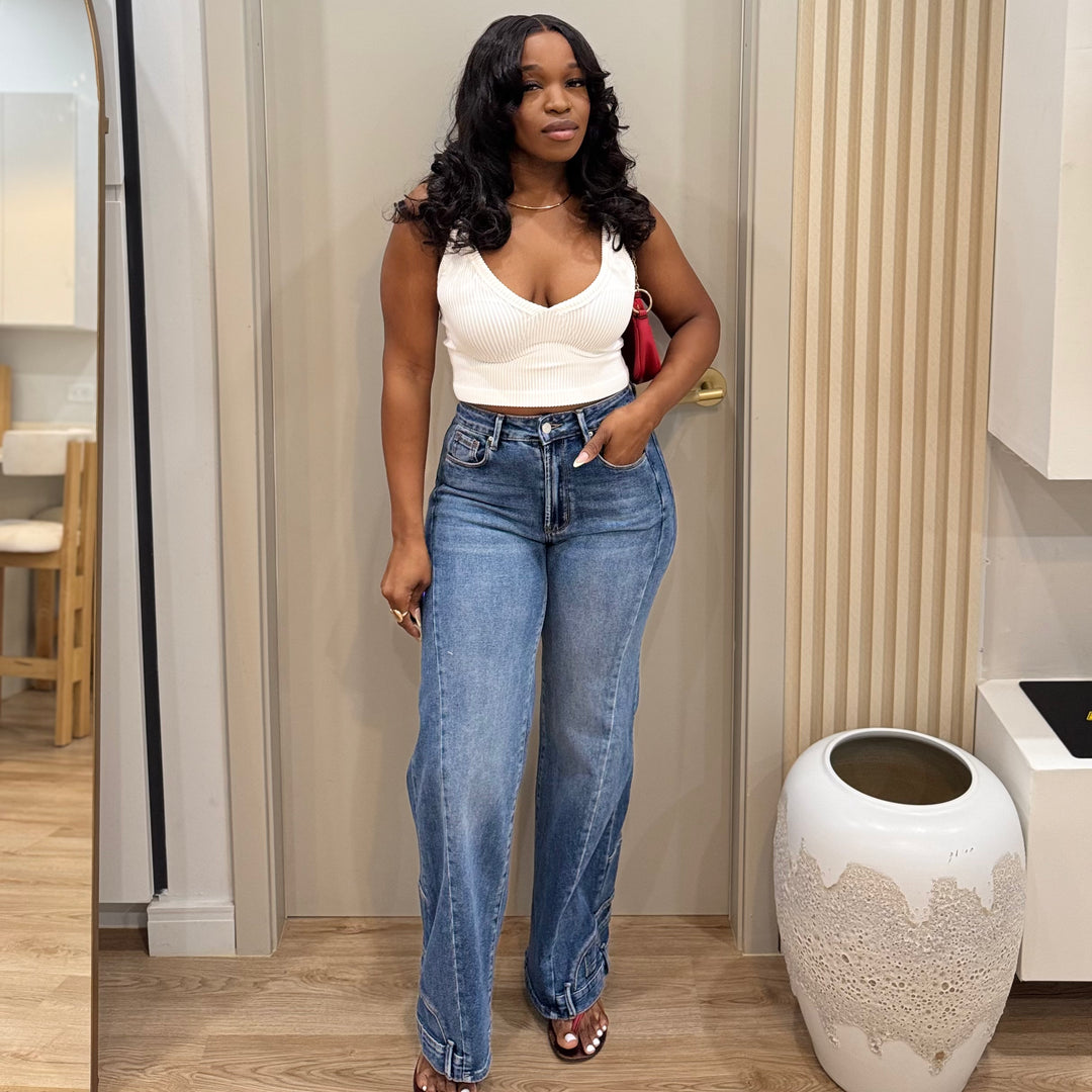 Classic Form Straight leg denim