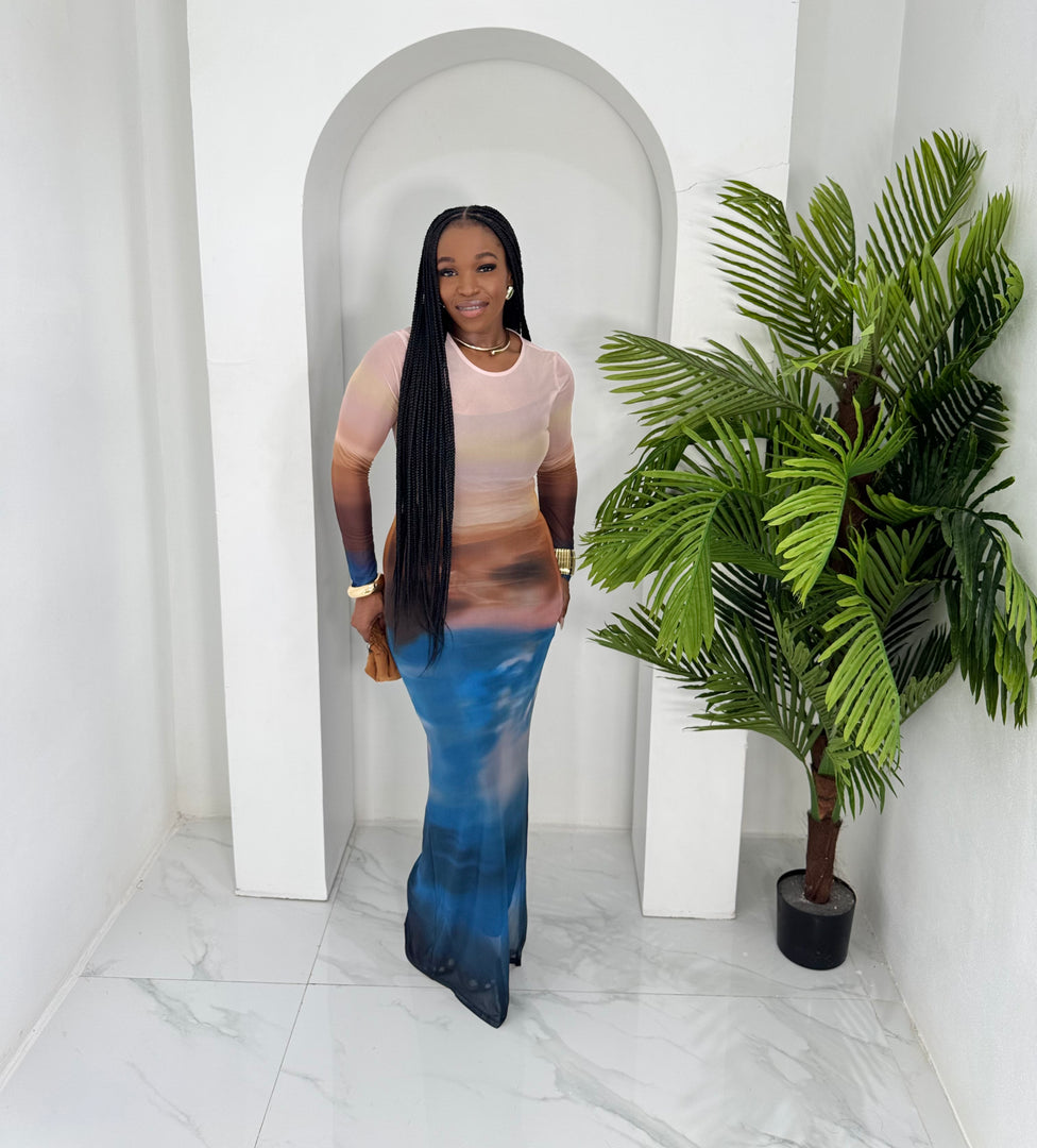 Ocean Eyes Ombre dress