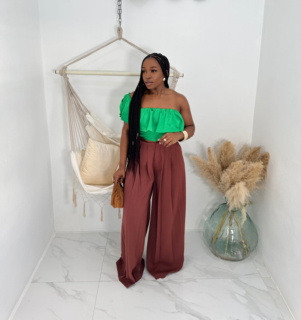 The Soft Stance palazzo pants