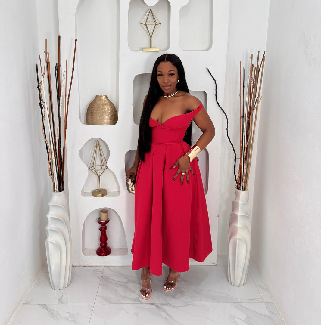 Penelope Aline puffer dress