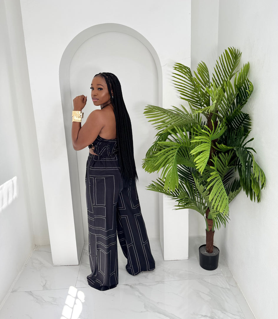Fynesse printed 2 piece set