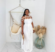 Boho Bond rope Maxi Dress