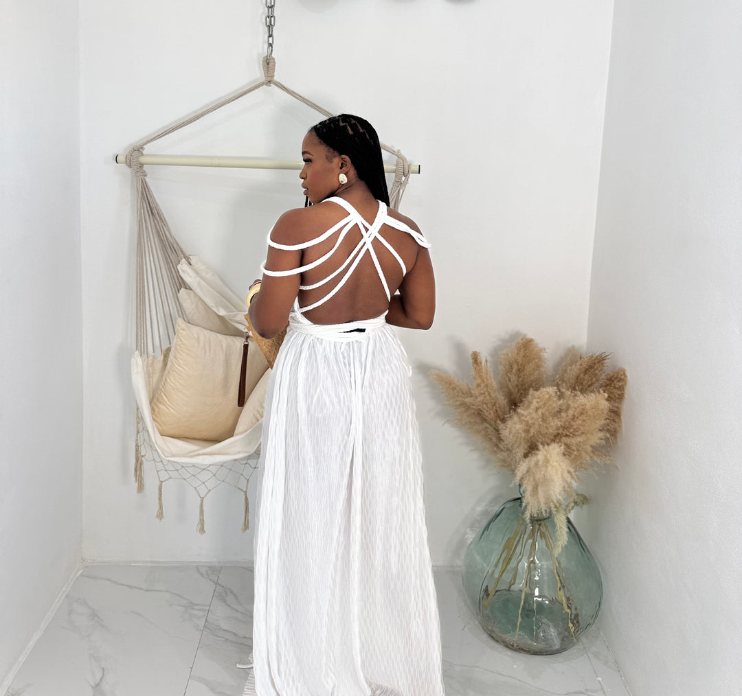 Boho Bond rope Maxi Dress