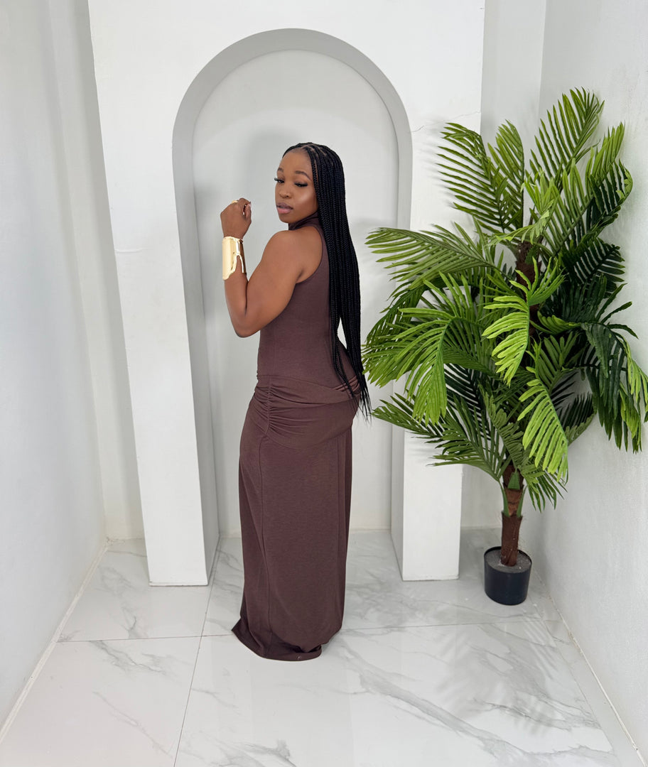 Mare' Blu knot front maxi
