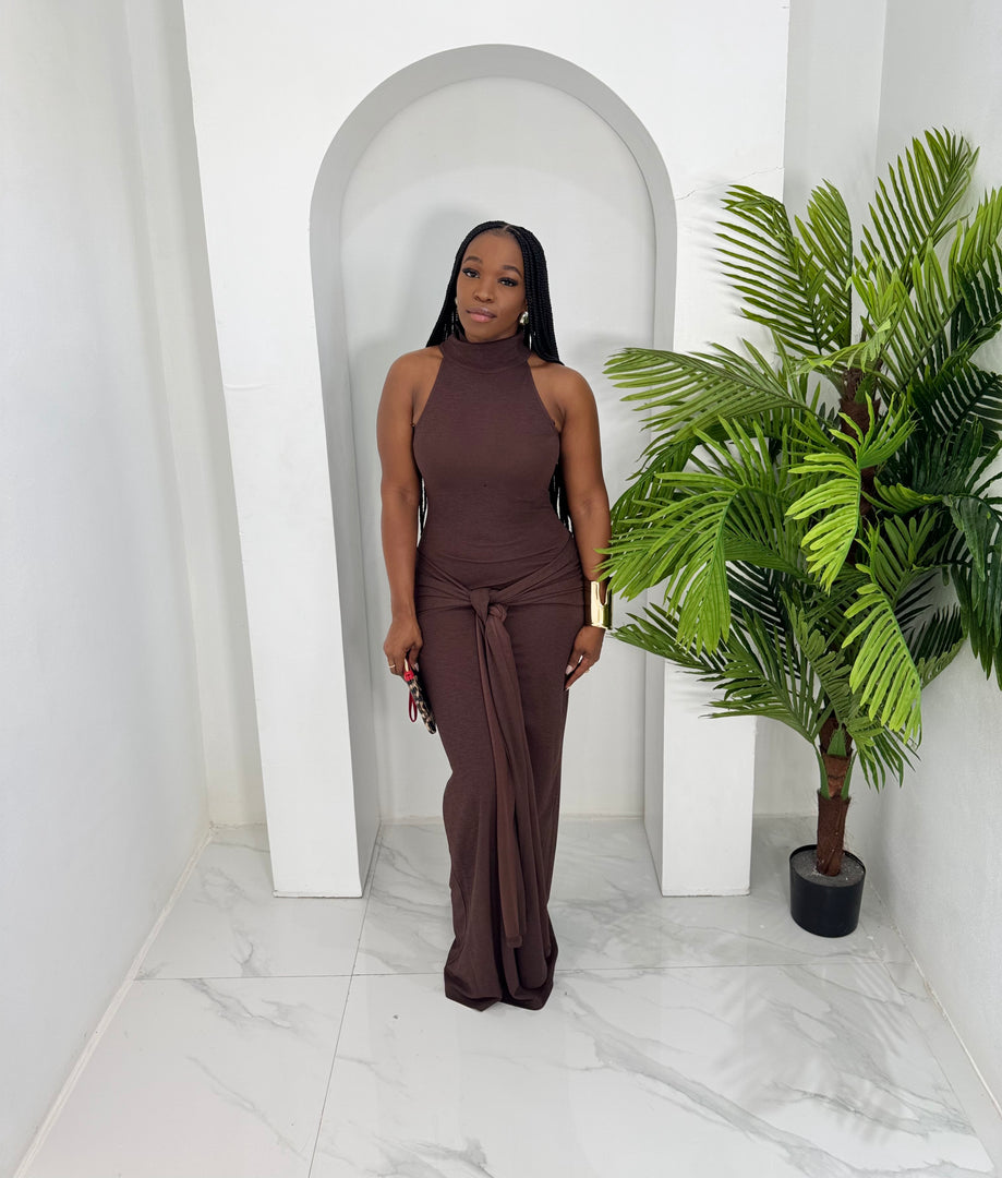Mare' Blu knot front maxi