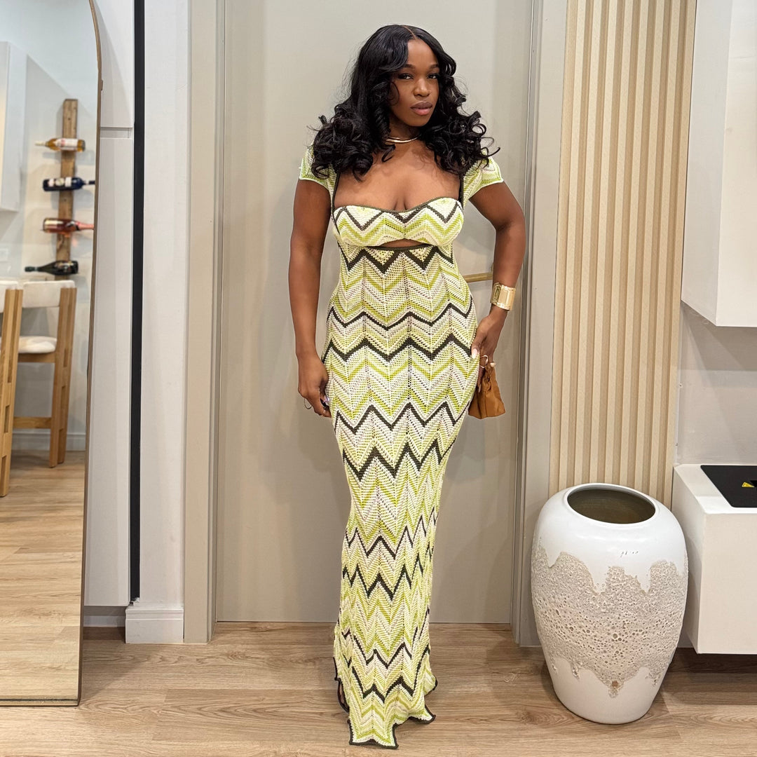 Afternoon  Spritz Maxi dress