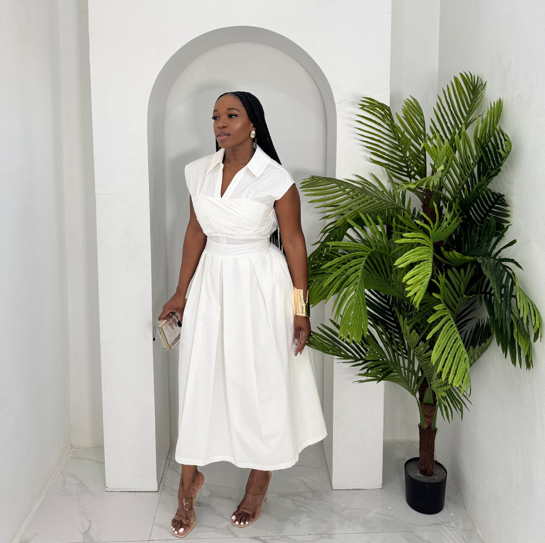 Silque midi dress