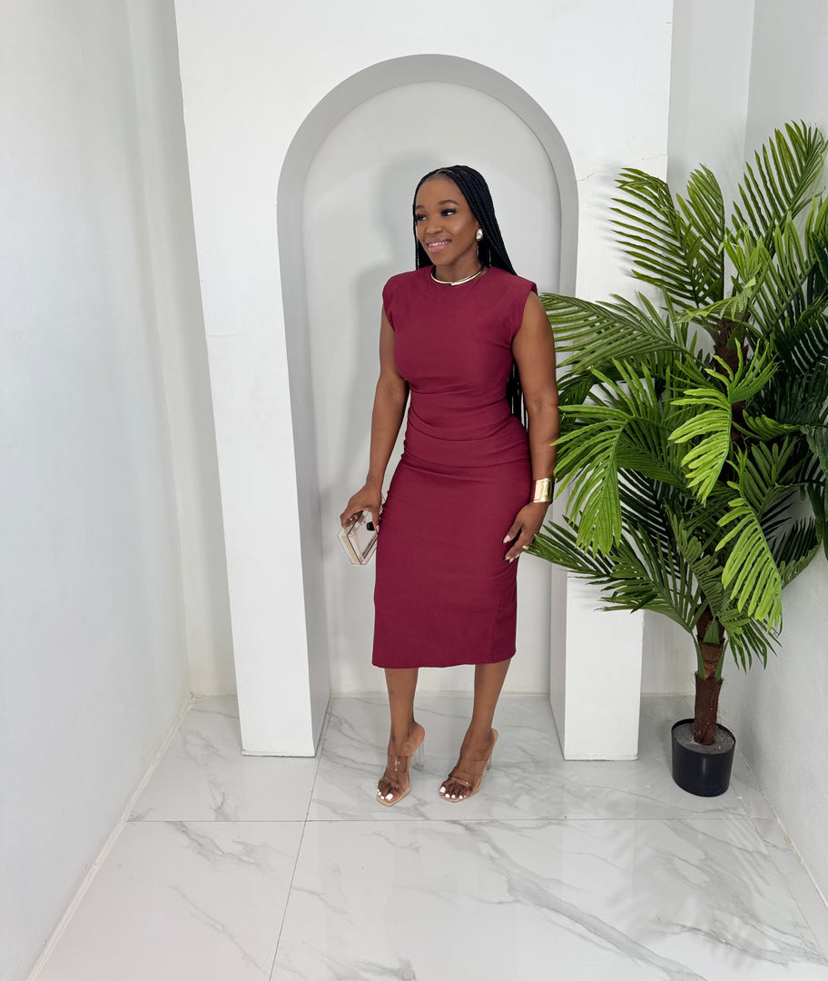 Oceara midi dress