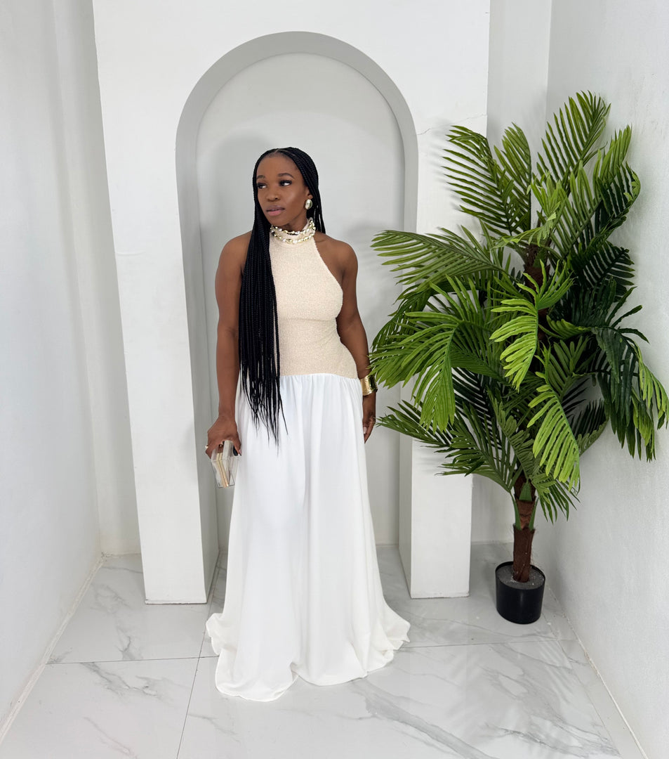 Rich Sermon  low waist maxi dress