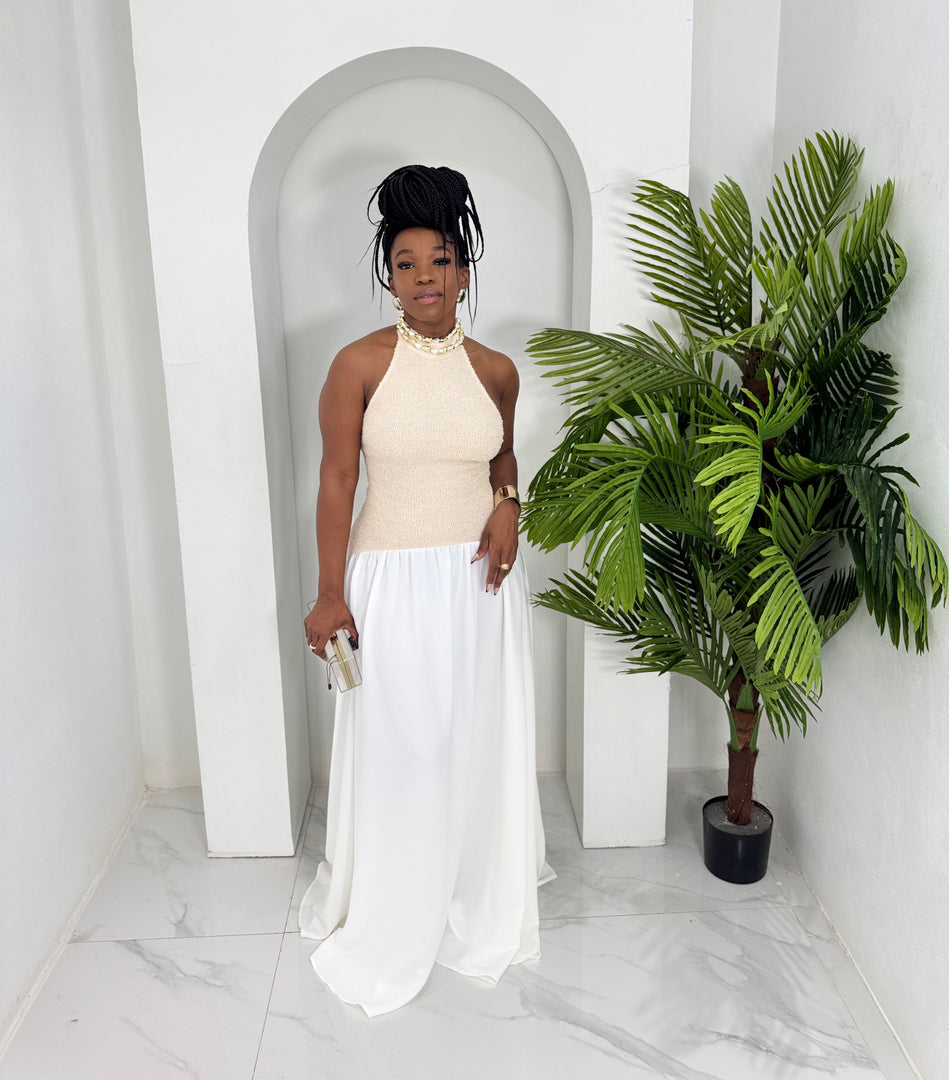 Rich Sermon  low waist maxi dress