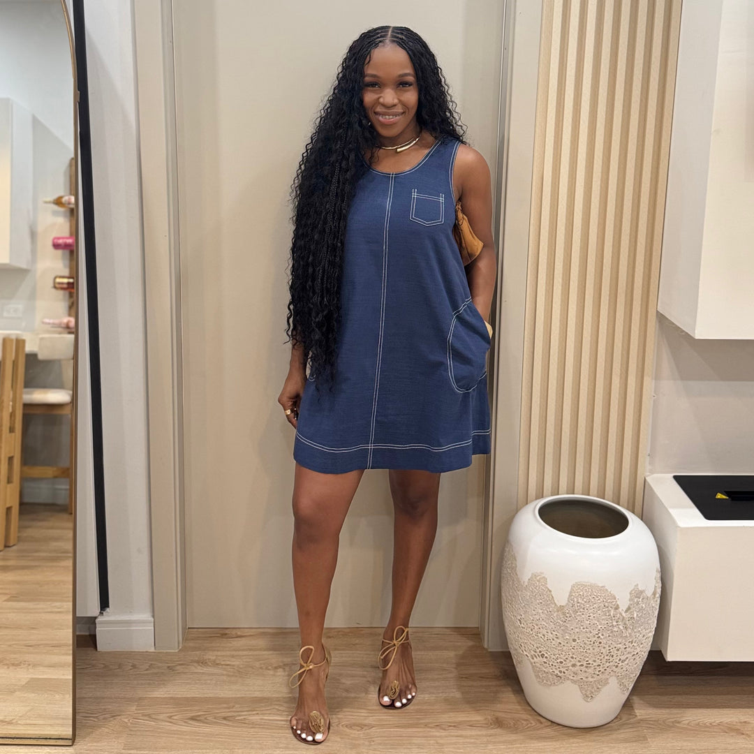 Brisa denim dres