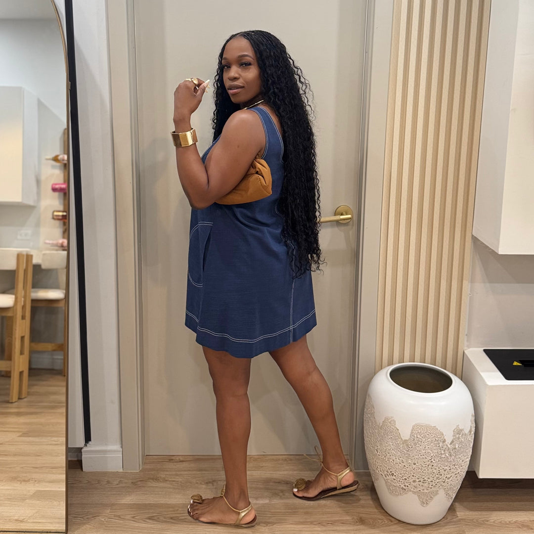 Brisa denim dres