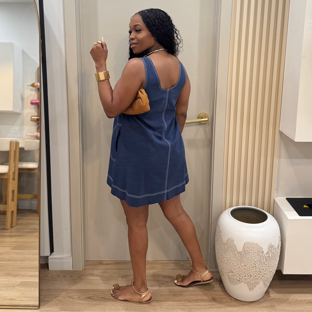 Brisa denim dres