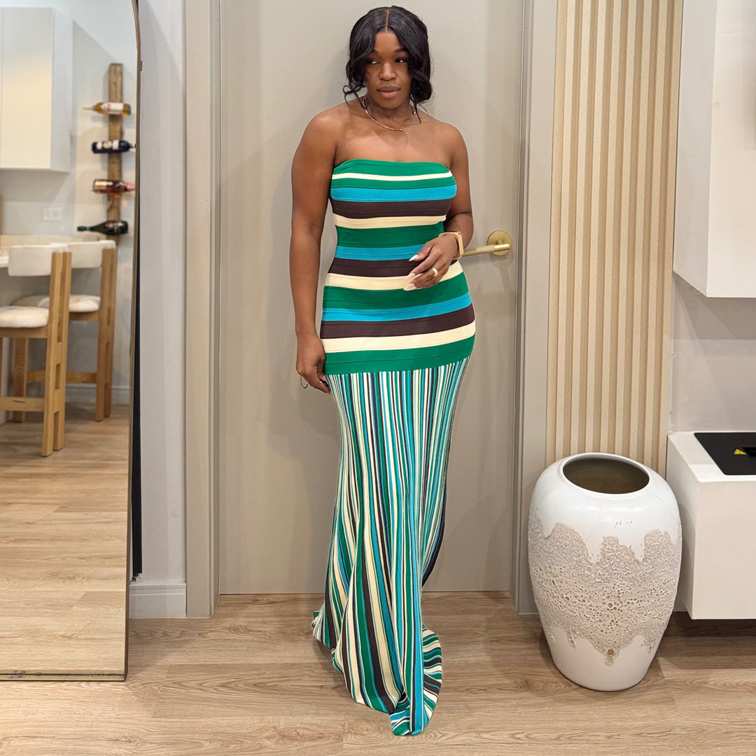 Polly tube printed dress